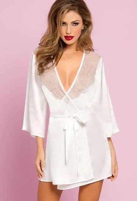 Dreaming of You Satin & Lace Robe
