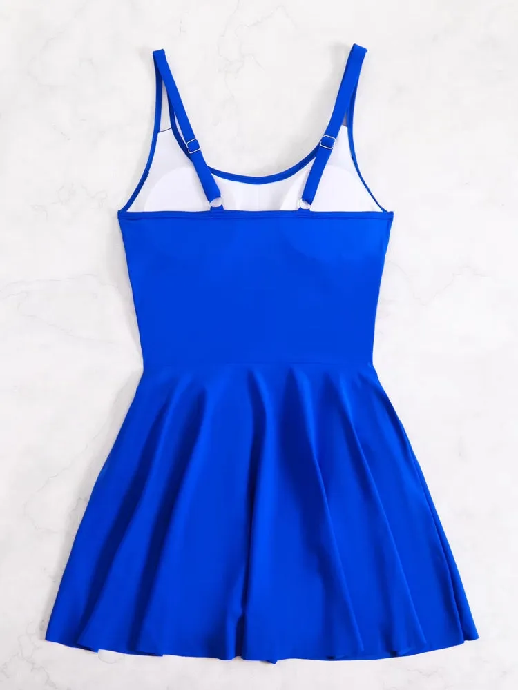 Fashion One-piece Swimsuit Women's Skirt