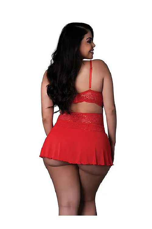 Flirting With You! Curvy Size Bralette Set