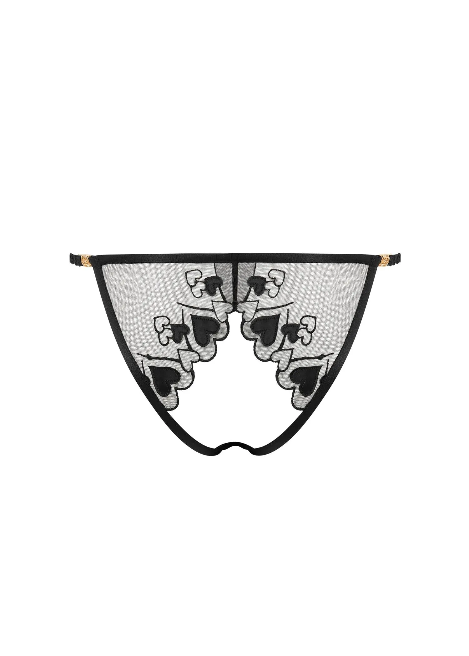 Harlow Open Panty (Black)