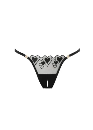 Harlow Open Panty (Black)