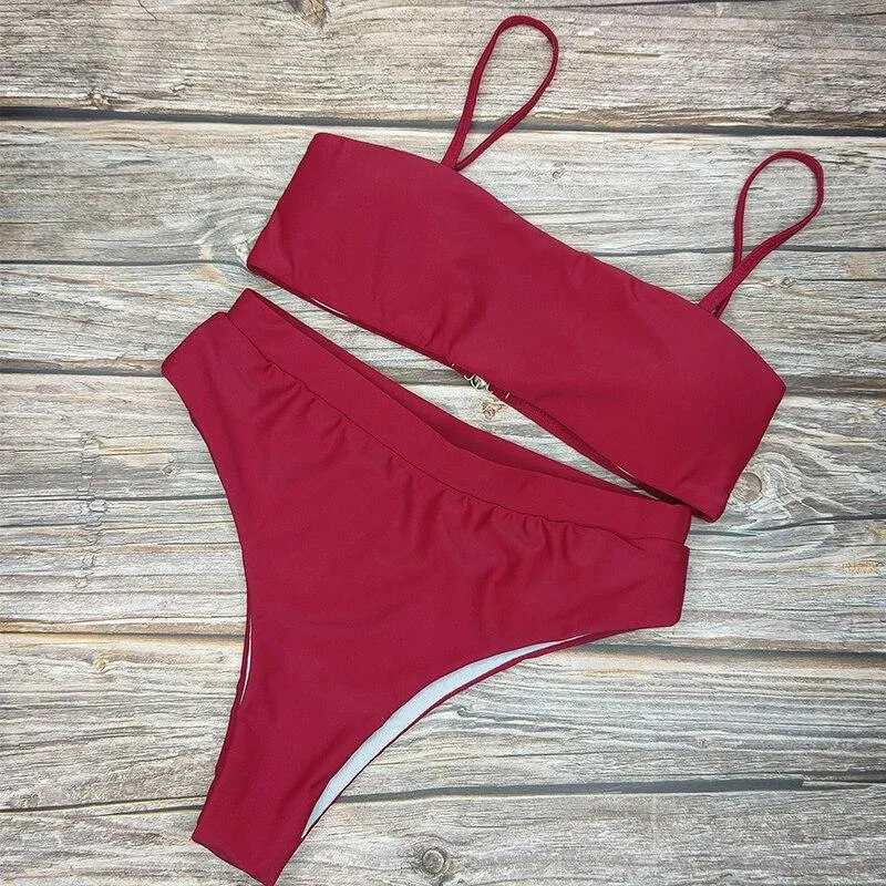 High Quality Swimwear Bikini Two Pieces Swim Suit Sexy