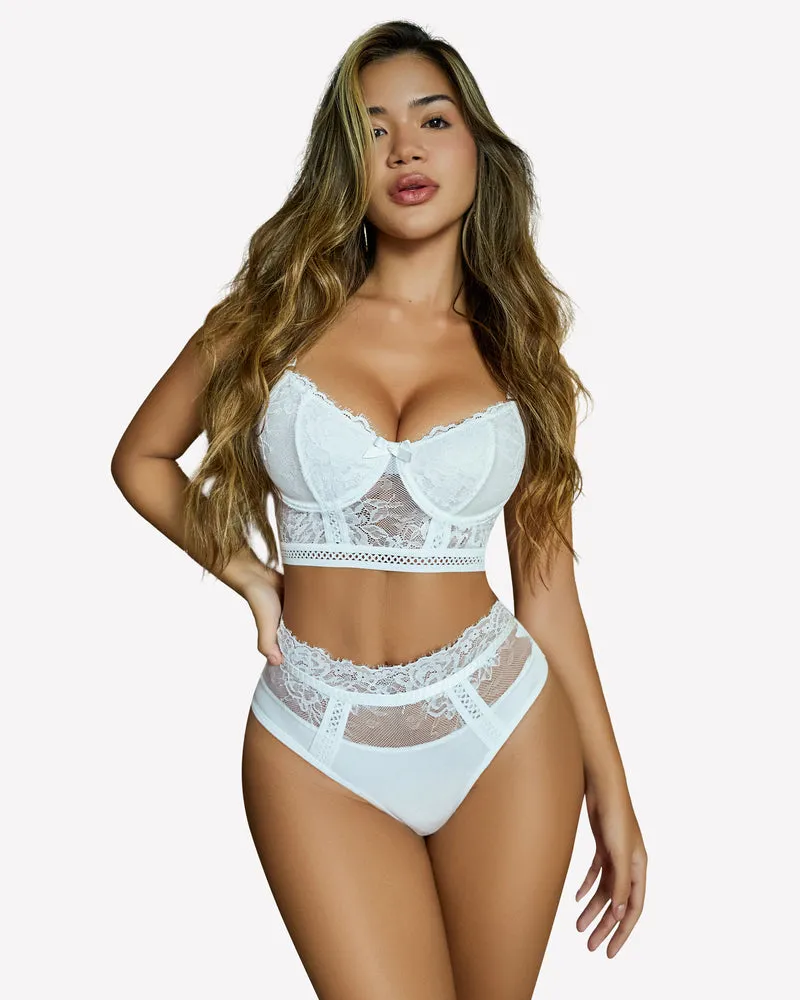 High Waist Panty and Bra Set
