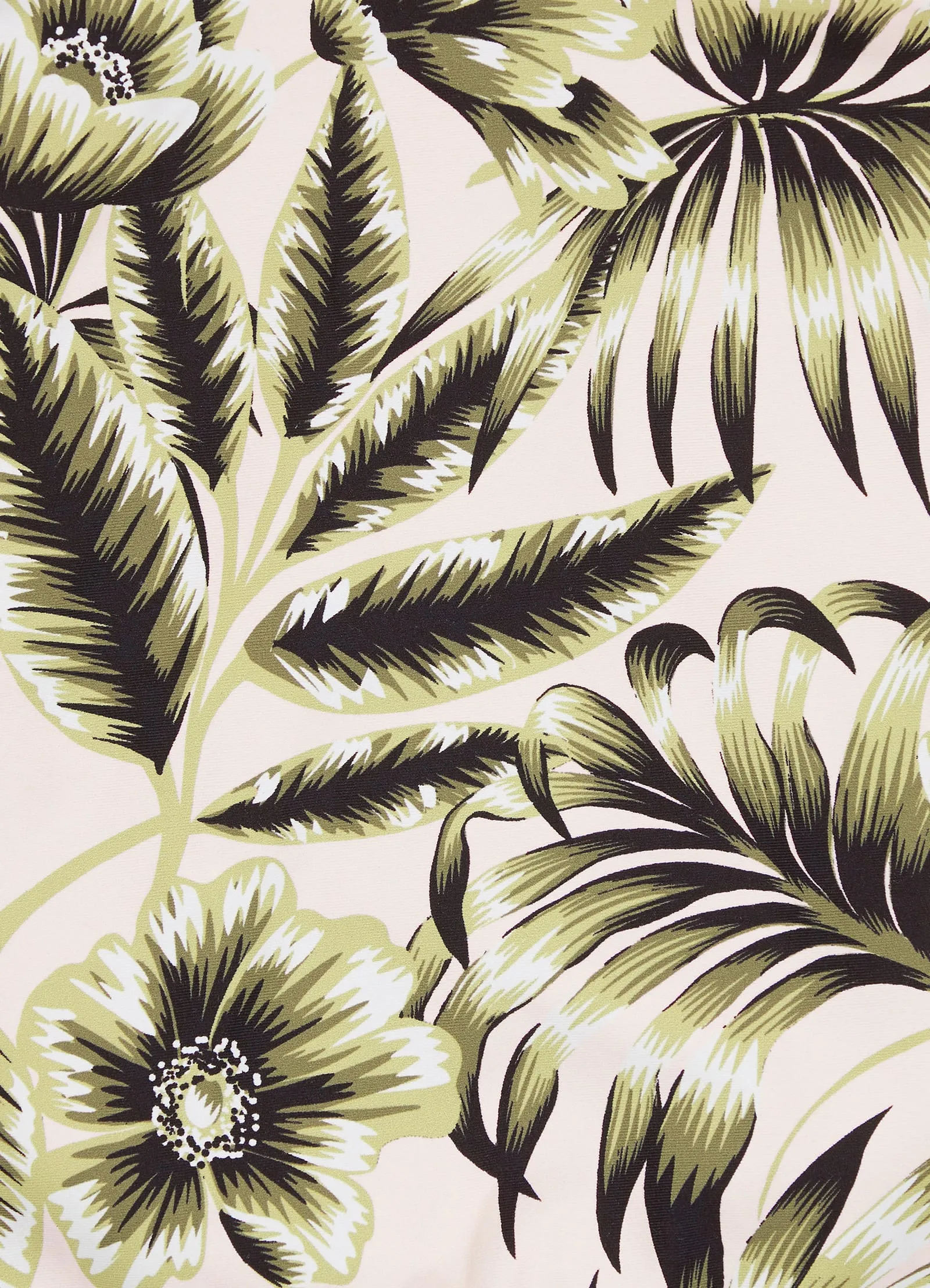 Island In The Sun Wrap Front Singlet - Avocado