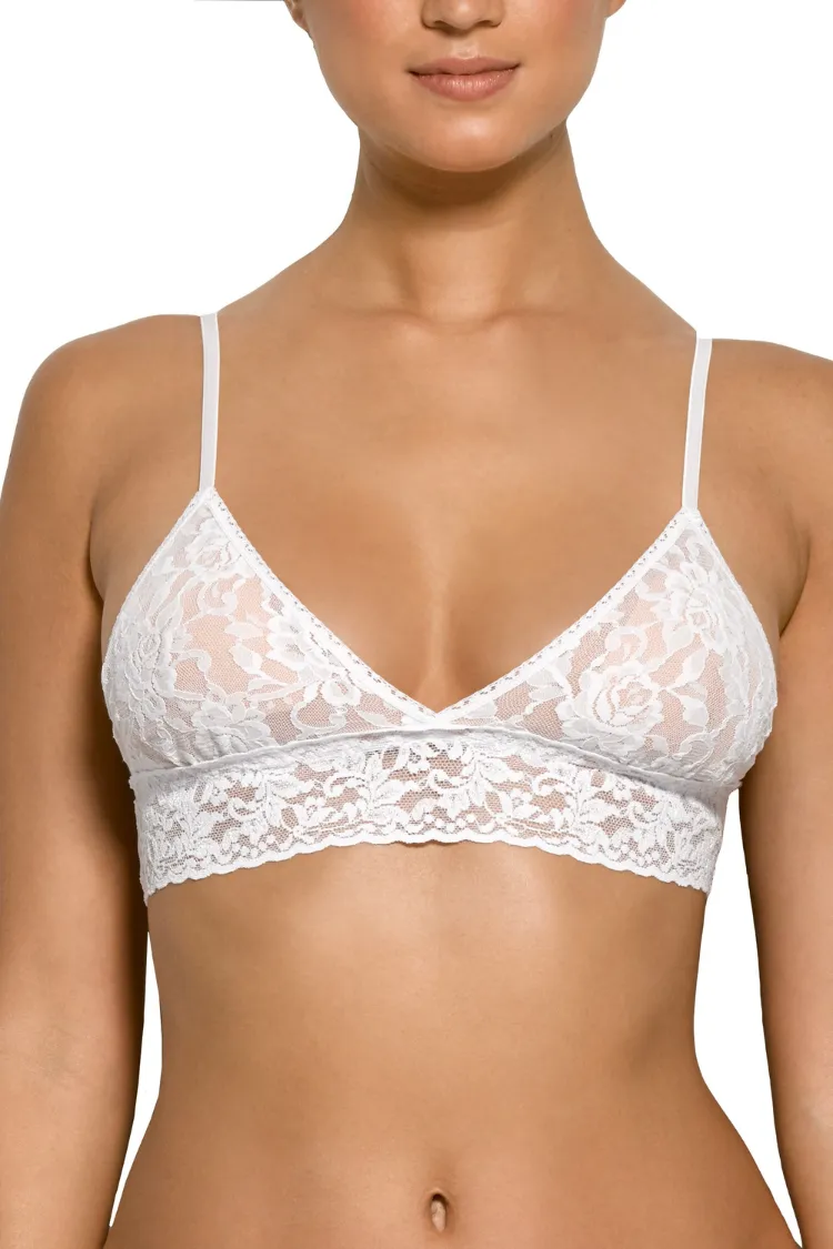 Kelly Lace Bralette in White