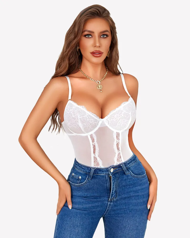 Lace Lingerie Set with Garter Belt