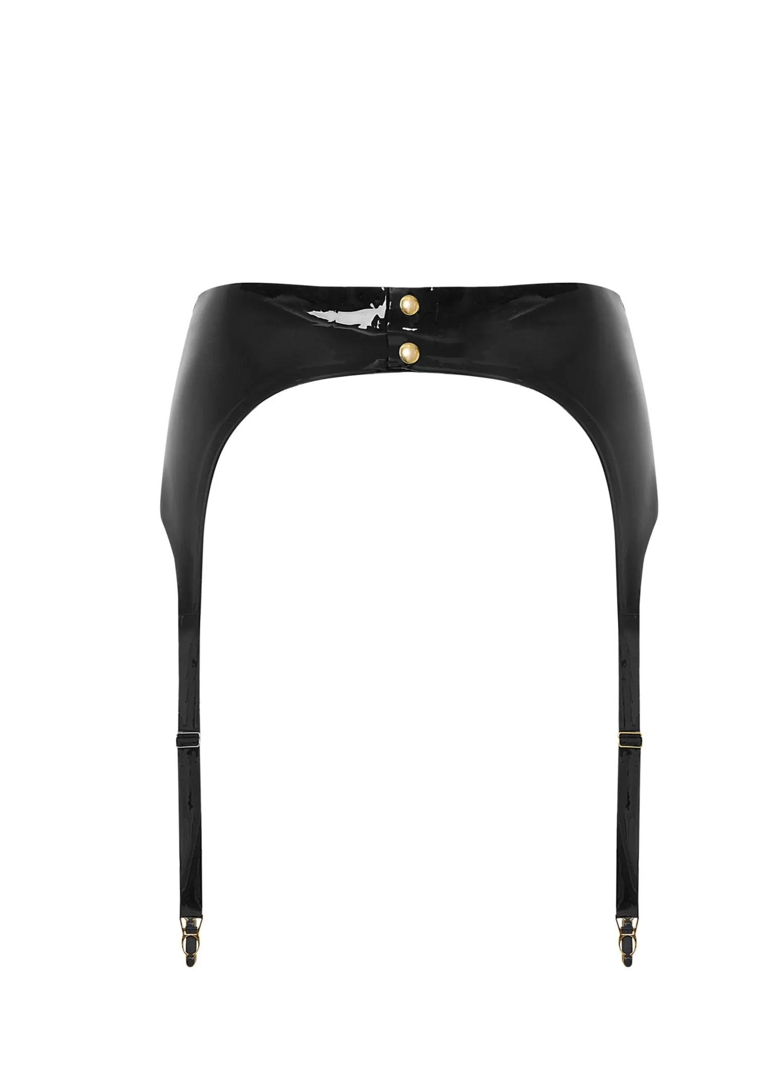 Latex Suspender (Black)