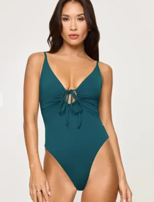 L*Space Teal Piper One Piece