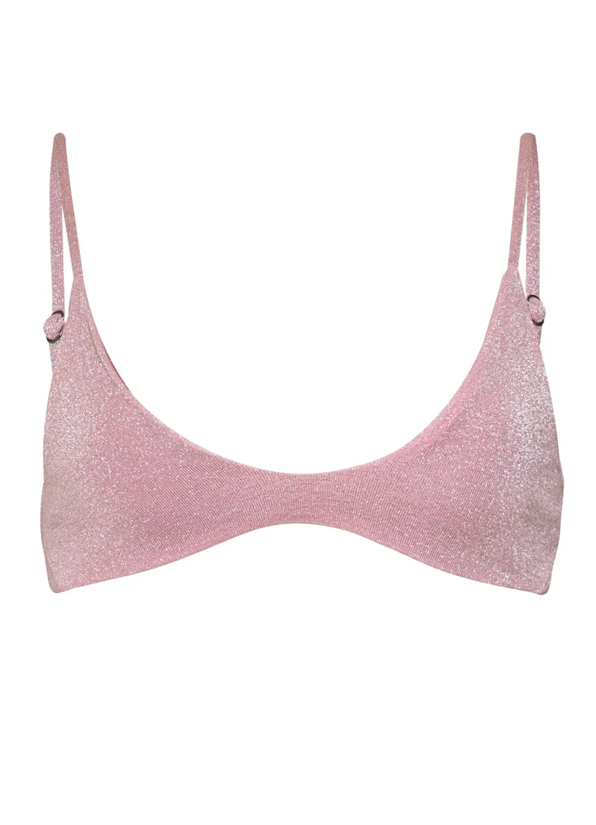 Maaji Blush Shine Creta Sporty Bralette Bikini Top