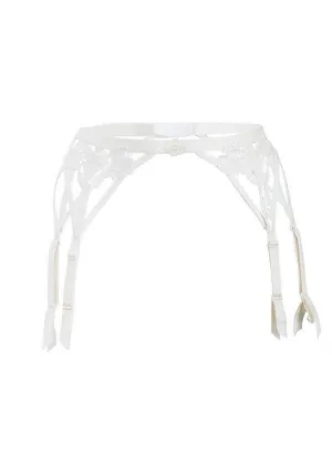 Nova Suspender Belt (Ivory)