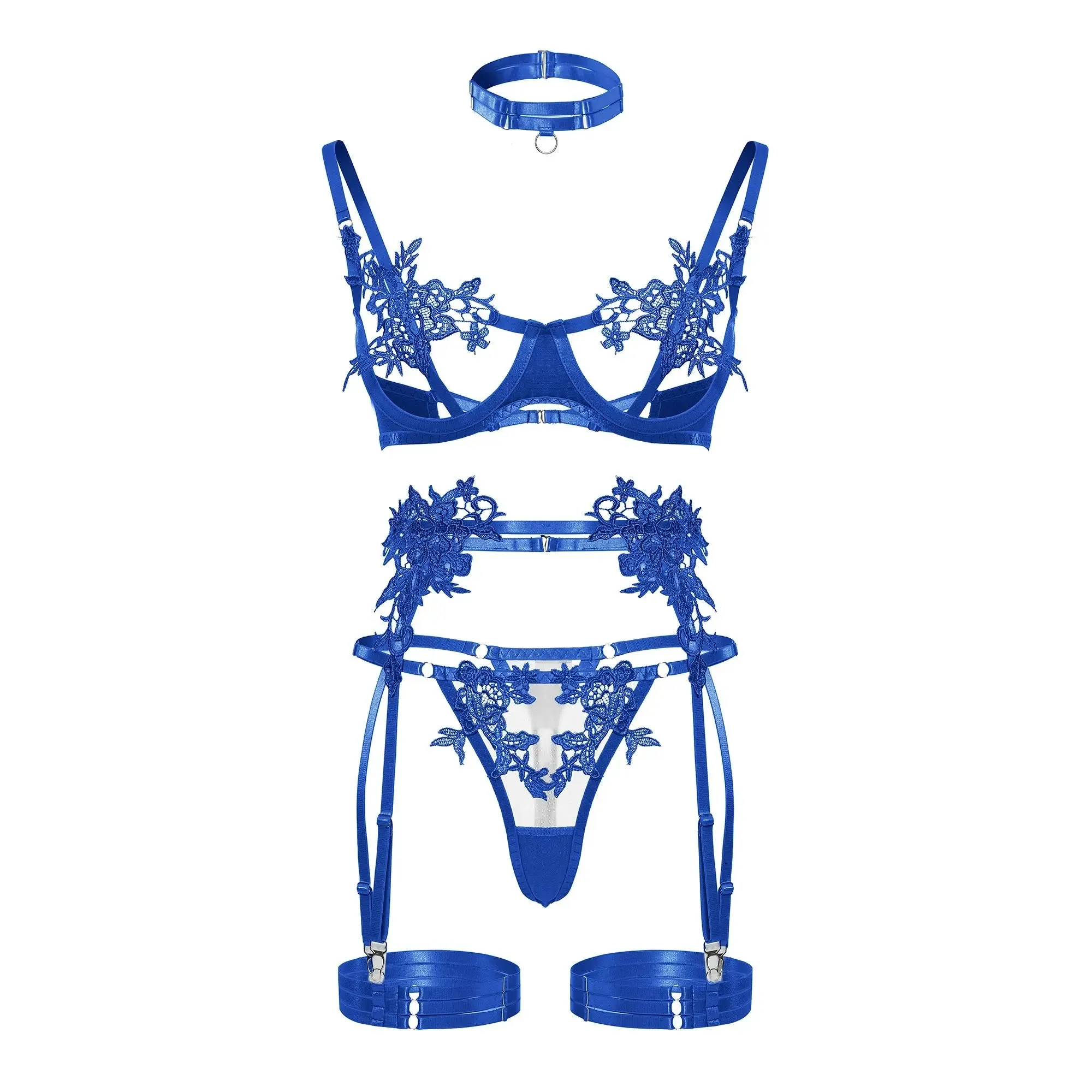 Open Bra Lace Sexy Lingerie Sets