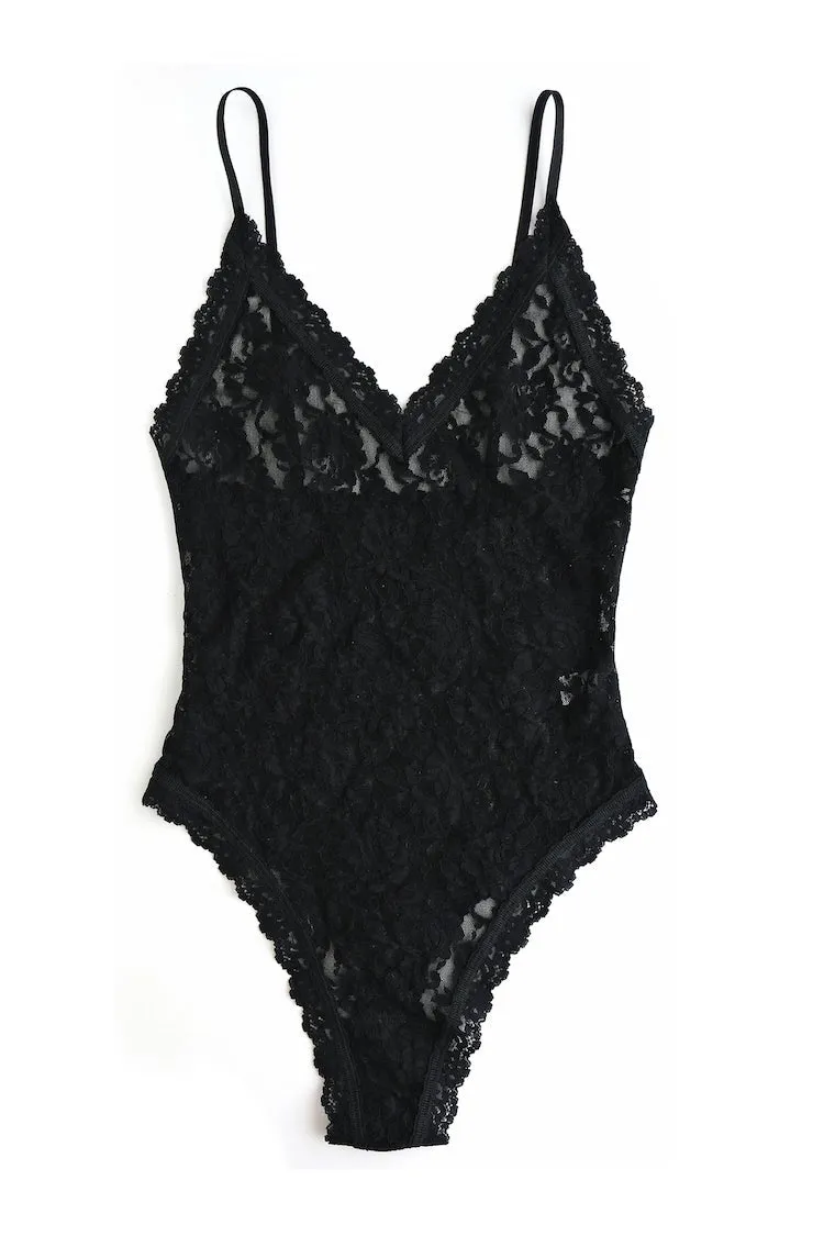 Paradise Lace Teddy in Black