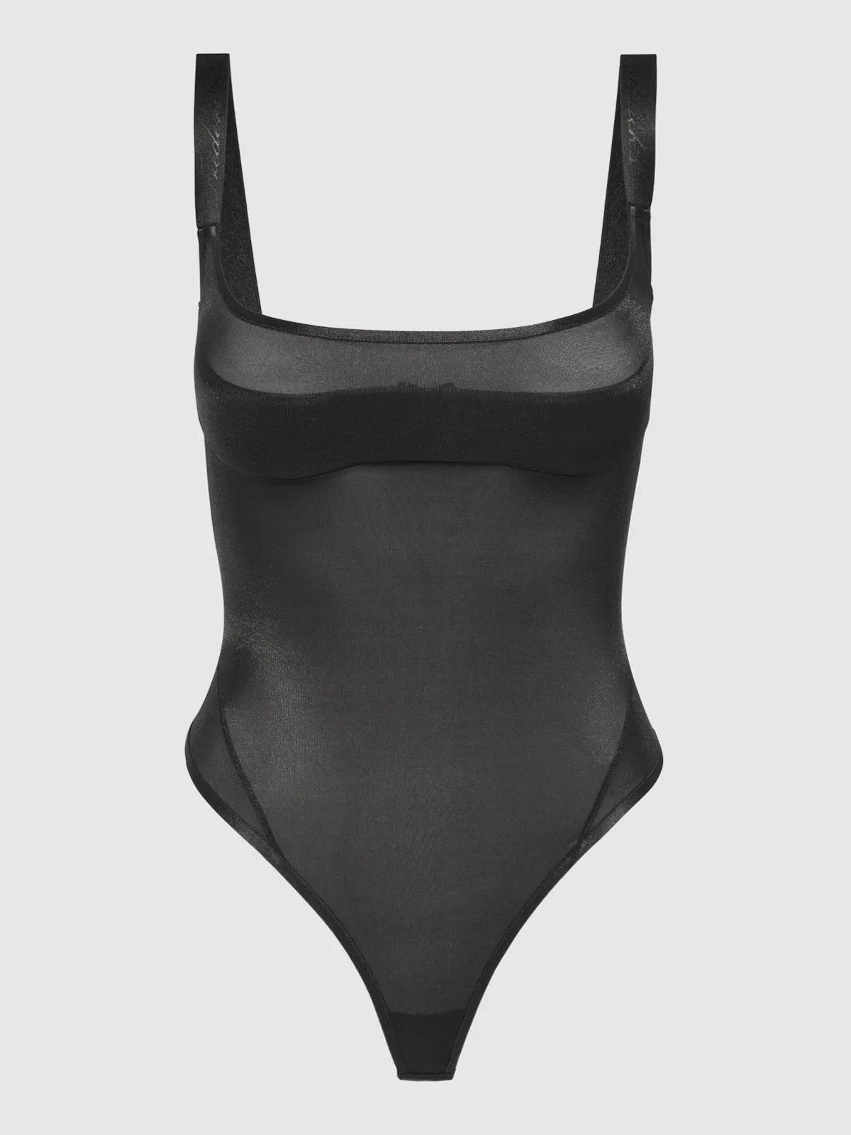 Pia Layered Bra With Mesh Bodysuit