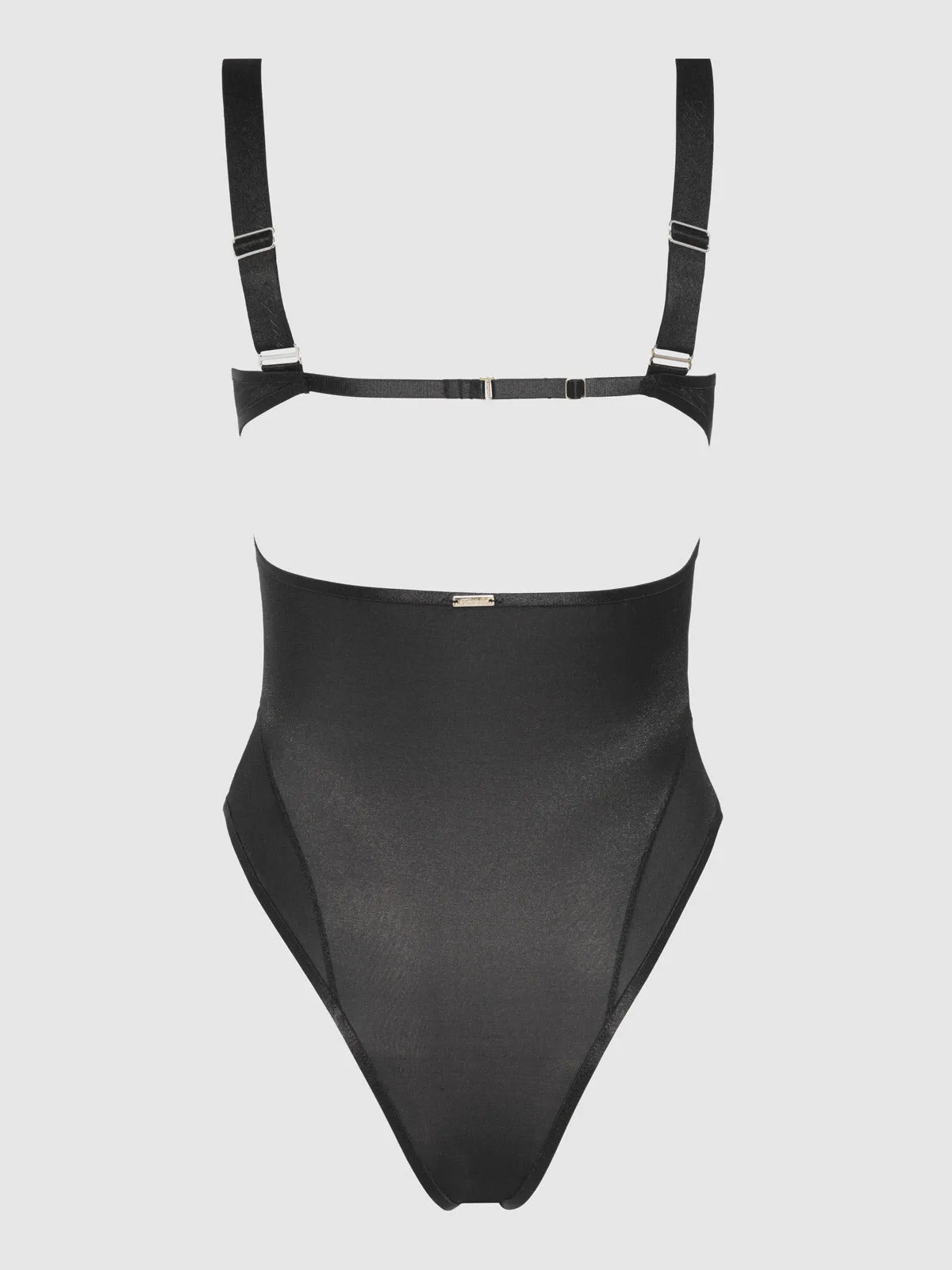 Pia Layered Bra With Mesh Bodysuit