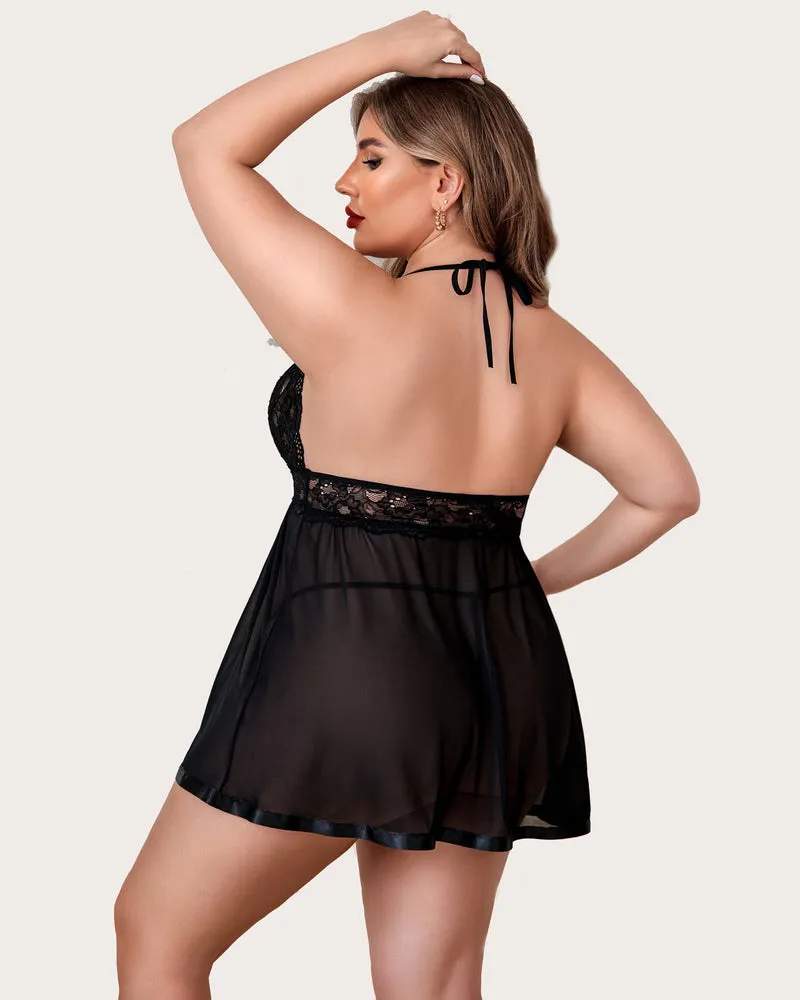 Plus Size Babydoll Lingerie