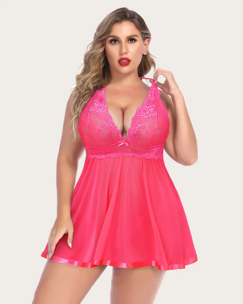 Plus Size Babydoll Lingerie