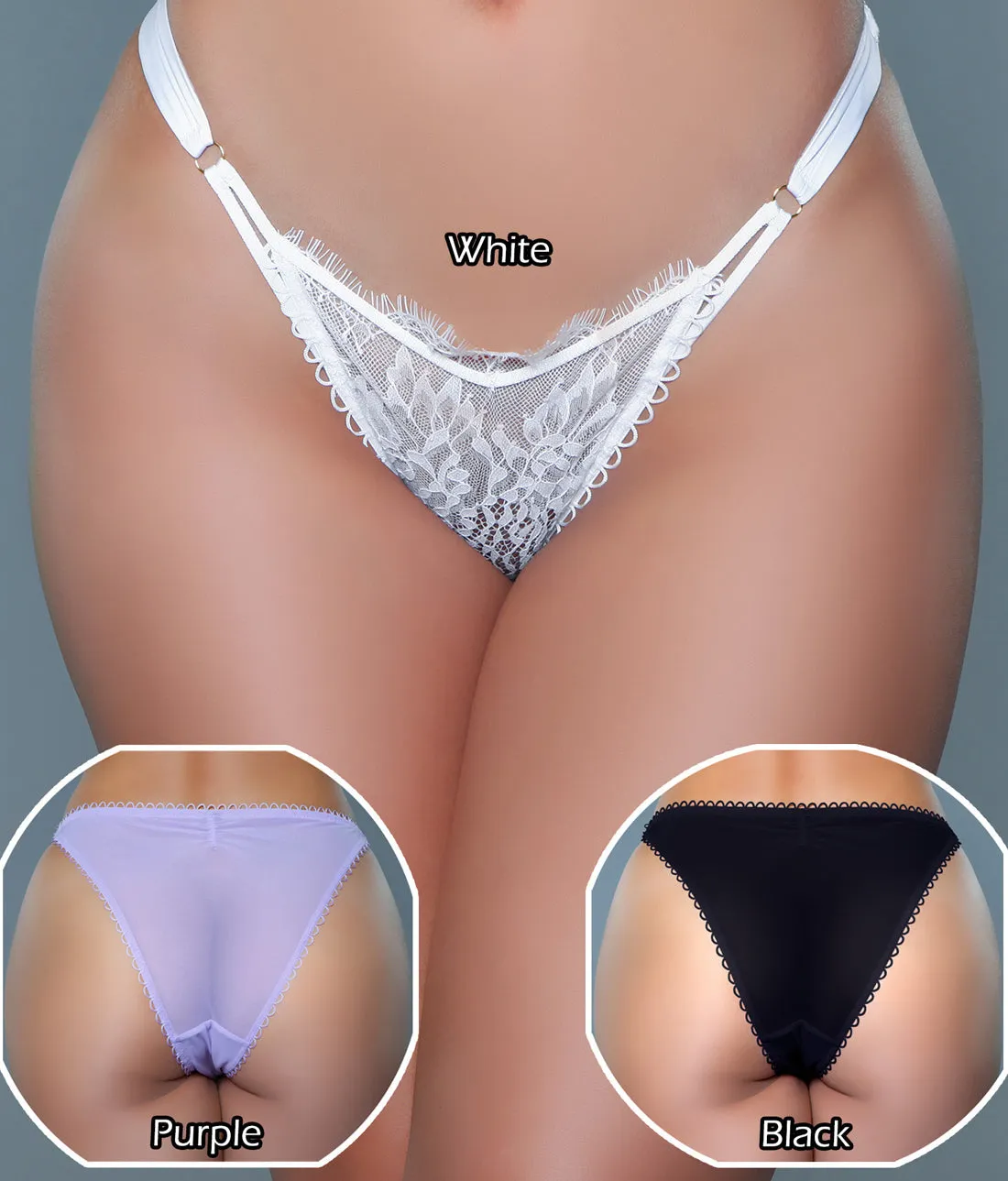 Purple Aspen Panty Trio