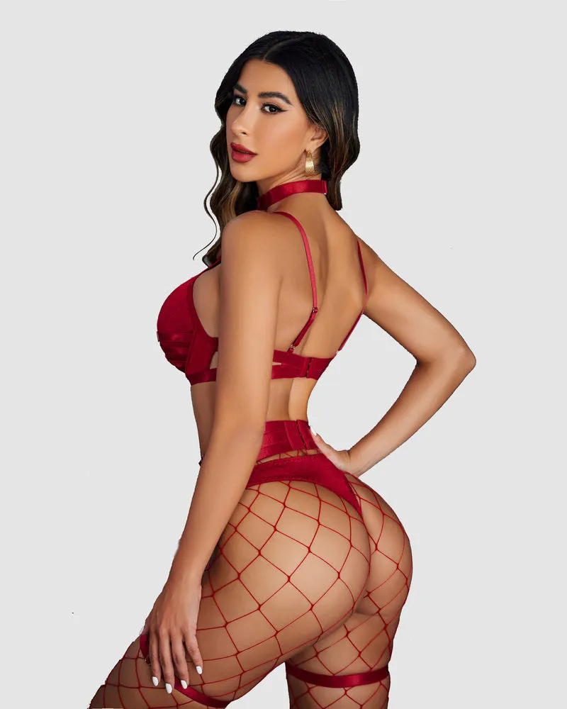 Push Up Bondaged 5 Piece Set