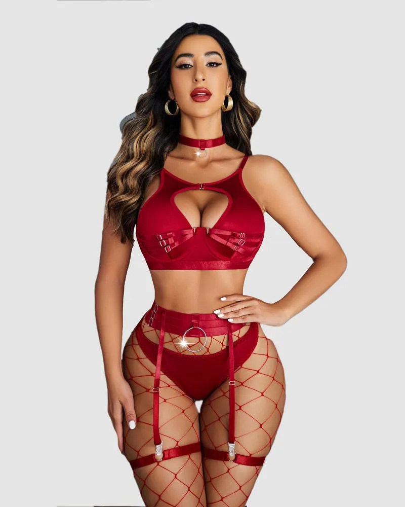 Push Up Bondaged 5 Piece Set