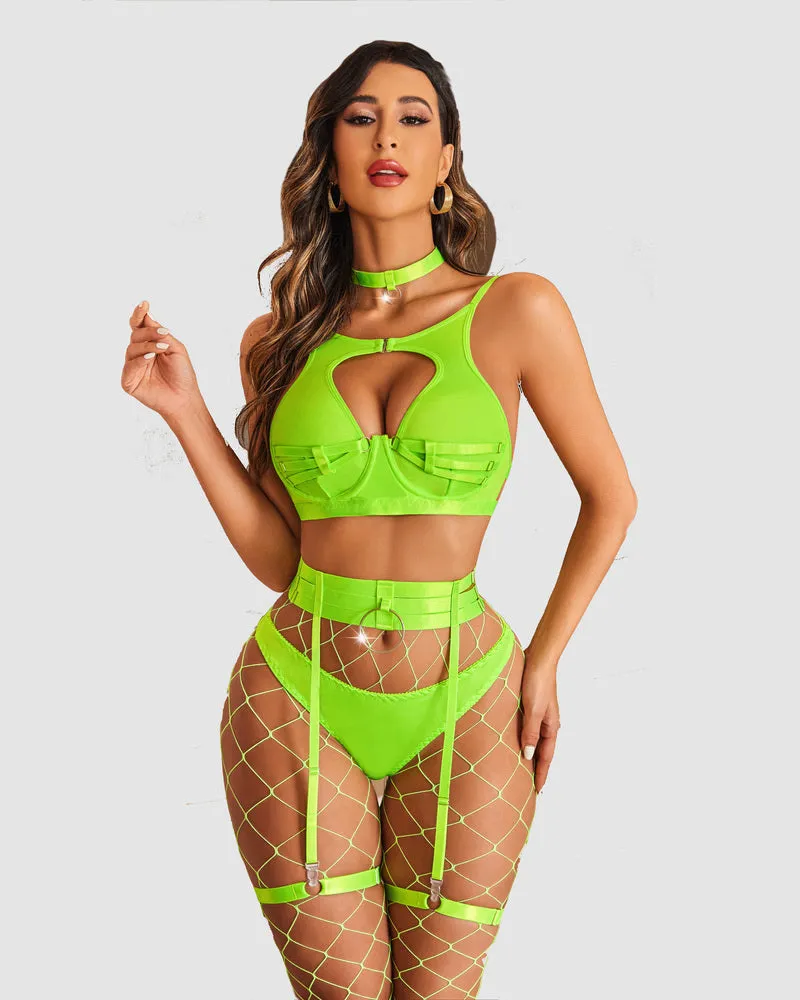 Push Up Bondaged 5 Piece Set