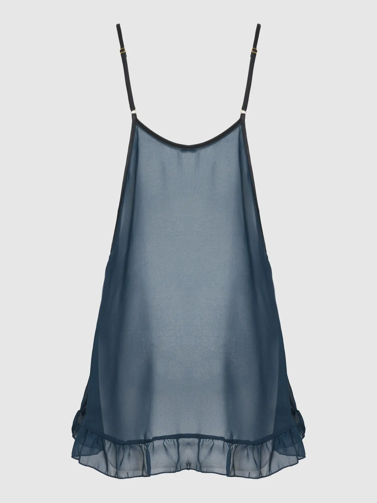 Rowen Chiffon Gathered Babydoll Slip