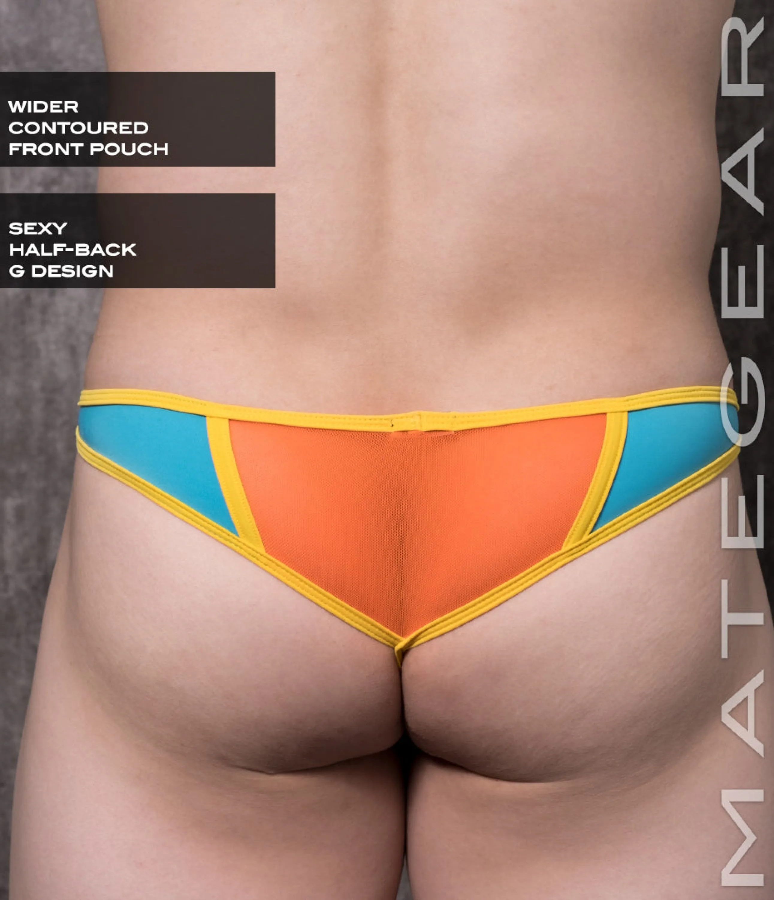 Sexy Men's Swimwear Ultra Swim Bikini - Pak Eun (Half Back G)