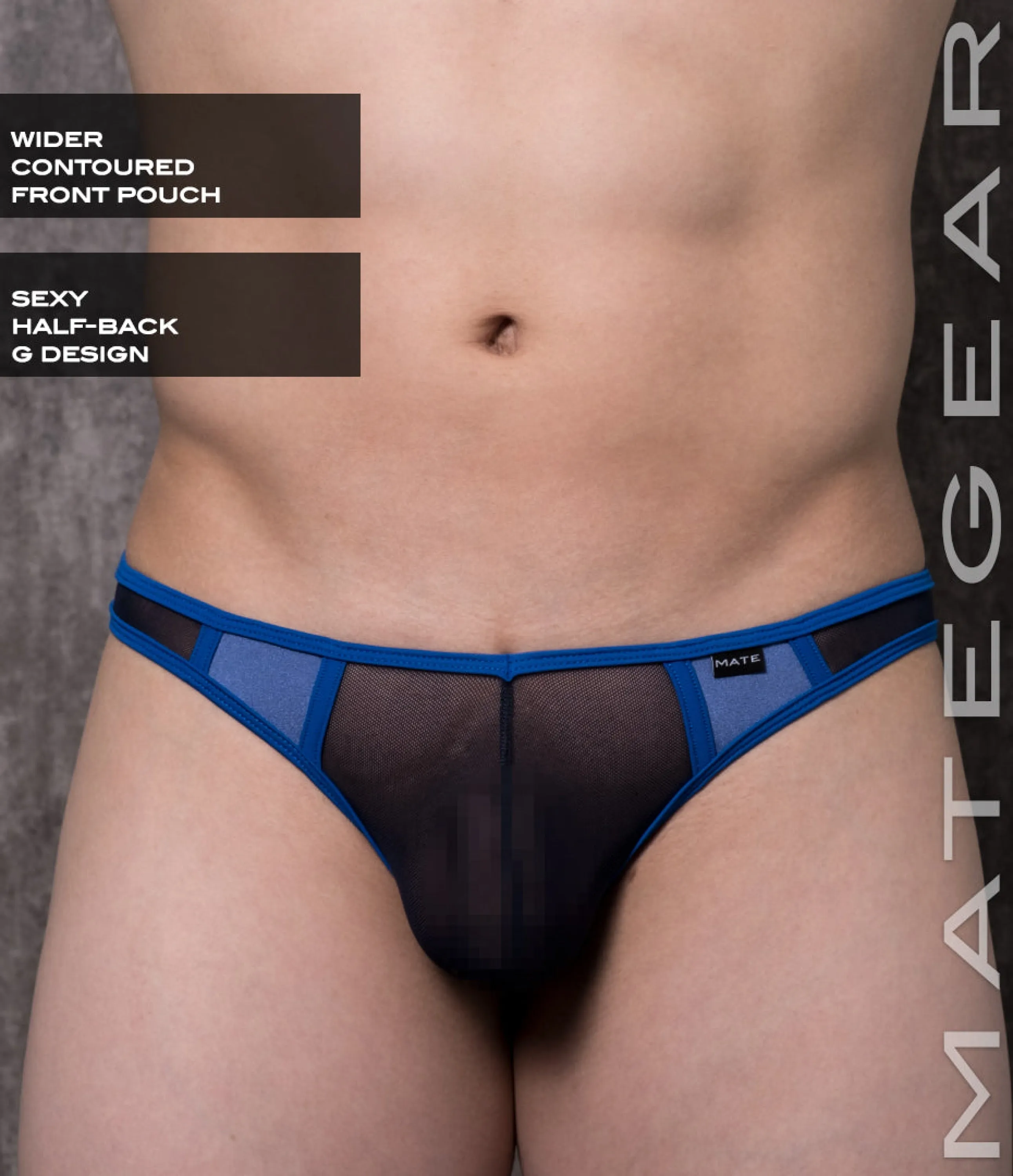 Sexy Men's Swimwear Ultra Swim Bikini - Pak Eun (Half Back G)