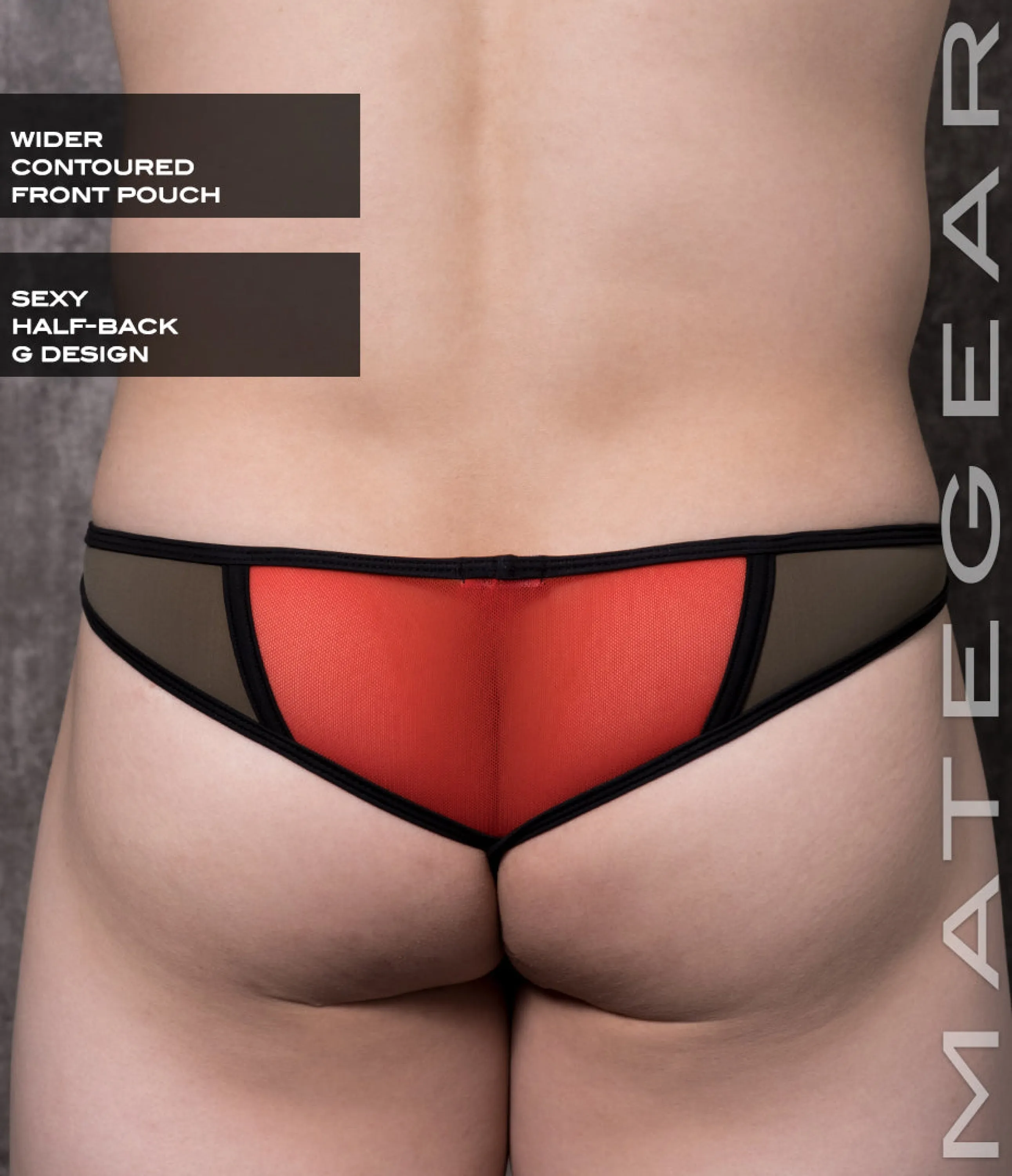 Sexy Men's Swimwear Ultra Swim Bikini - Pak Eun (Half Back G)