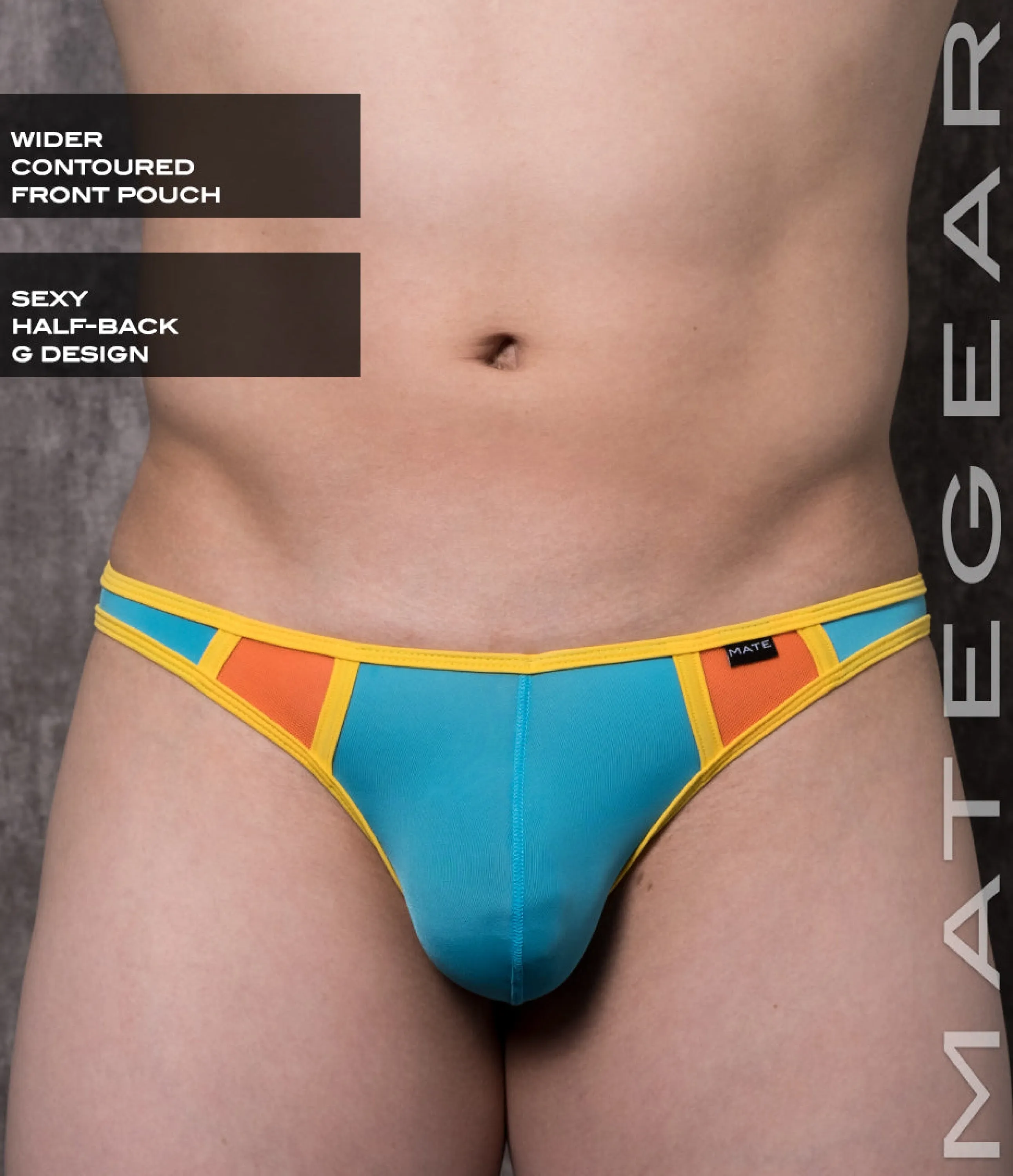 Sexy Men's Swimwear Ultra Swim Bikini - Pak Eun (Half Back G)