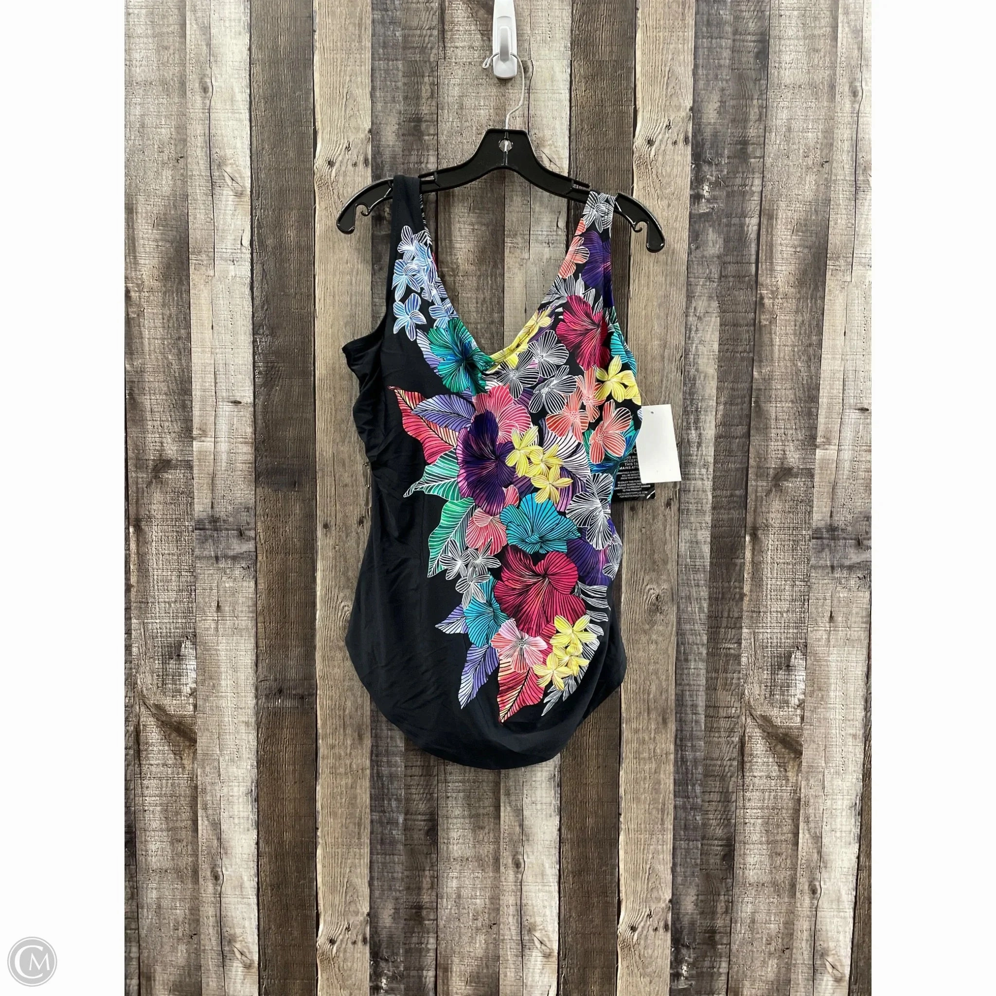 Swimsuit By Cme In Multi-colored, Size: L