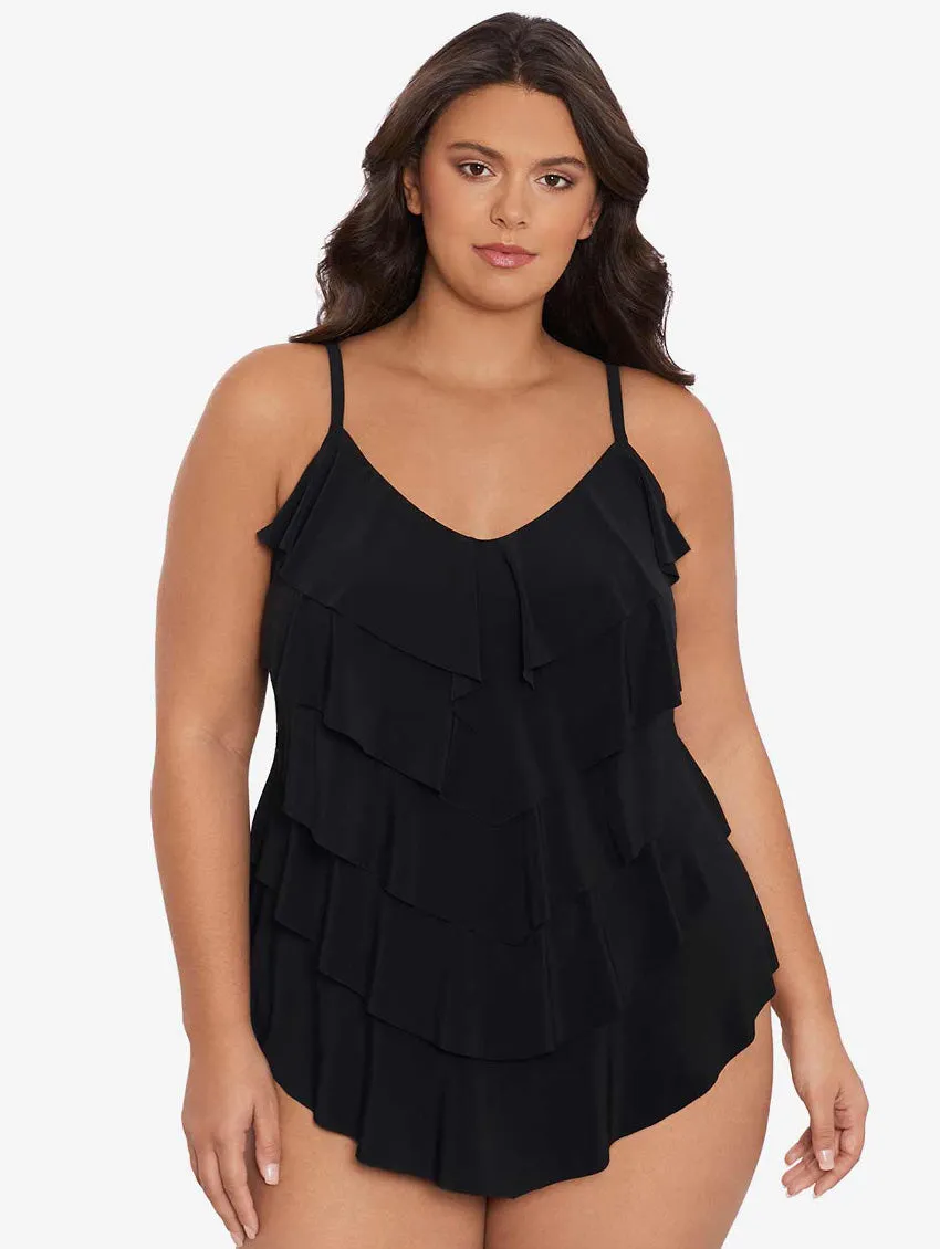 Trimshaper Rachel Ruffle Tankini