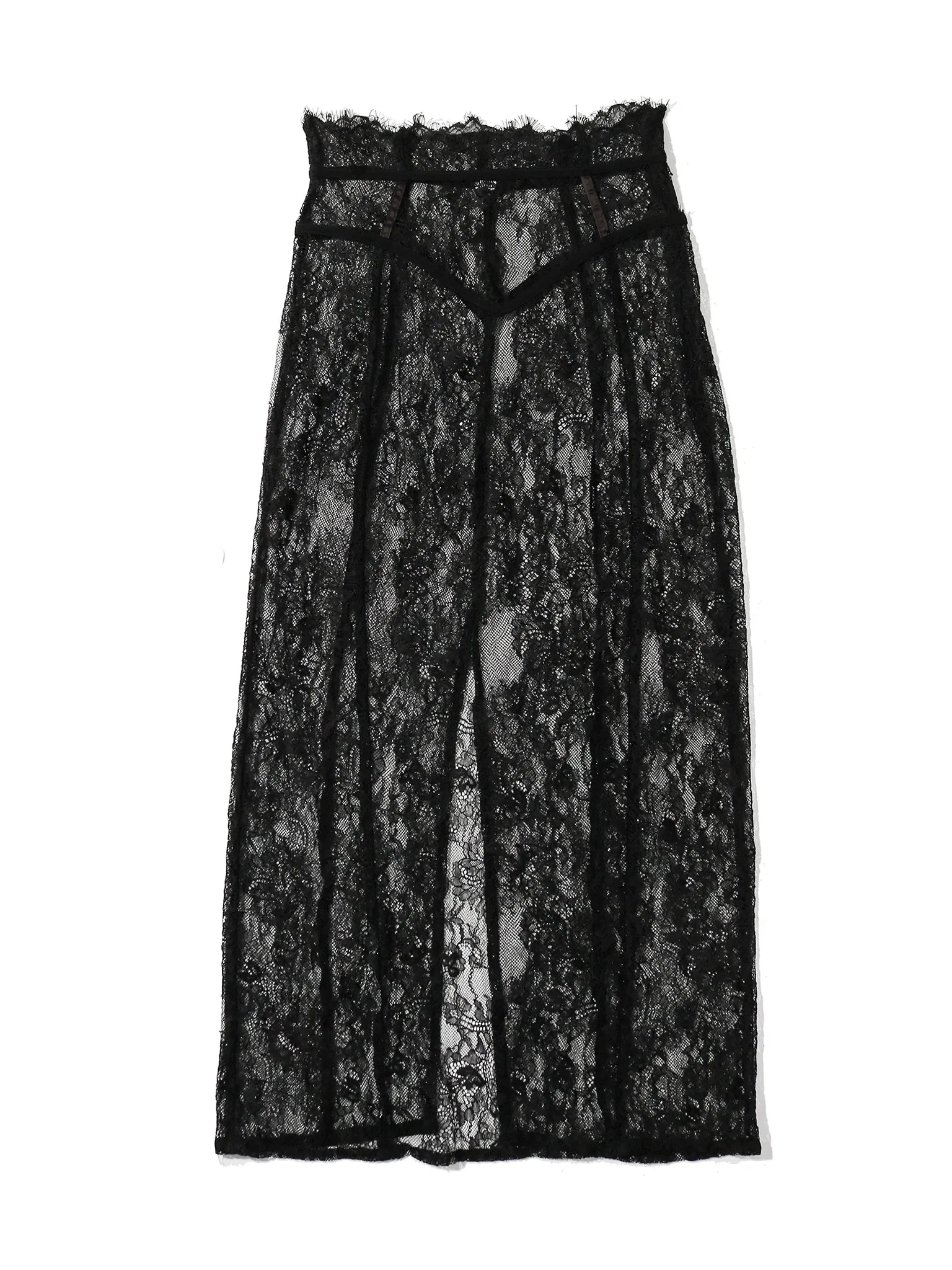 Trina Lace Midi Slip Skirt